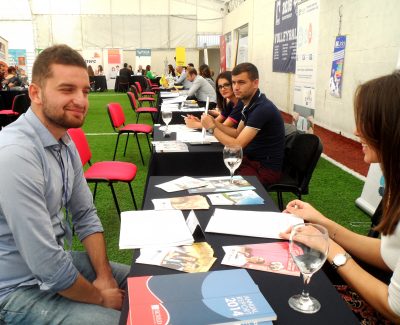 SiCRED participating in the UNYT Career Fair 2016