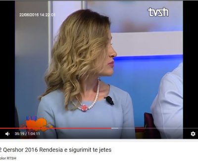 SiCRED in the “kolor” TV program discussing the topic “the importance of life insurance”