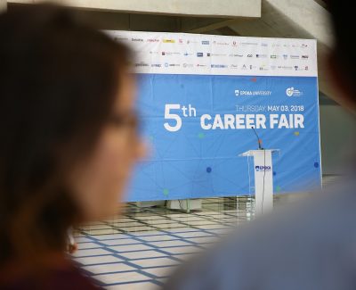 SiCRED at the Fifth Career Fair at Epoka University