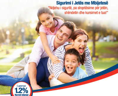 SiCRED sh.a. presents its new product “Life Insurance with Survival Benefits”