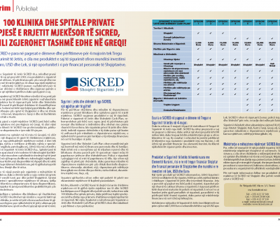 SiCRED, ranked first in paid claims and benefits for the 4 month period for the Life Insurance Market – Article in economic magazines.