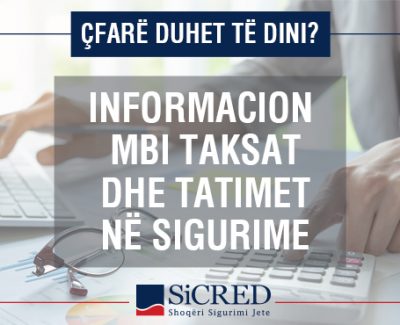 Information on insurance taxes