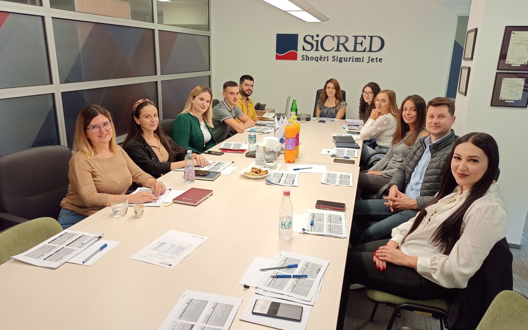 Ongoing training of the SiCRED team