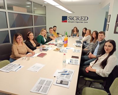 Ongoing training of the SiCRED team